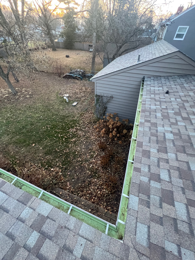 Gutter Cleaning After